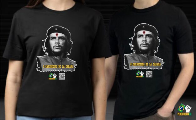 Che Guevara - Camisa Unissex - Cor: branca / preta / Vermelha - Imagem 2